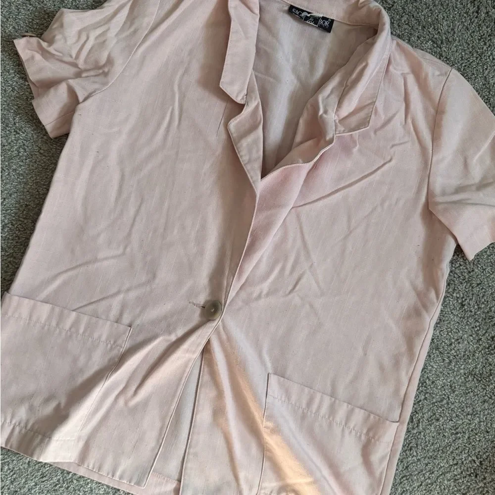 Vintage Sag Harbor Light Pink Shirt